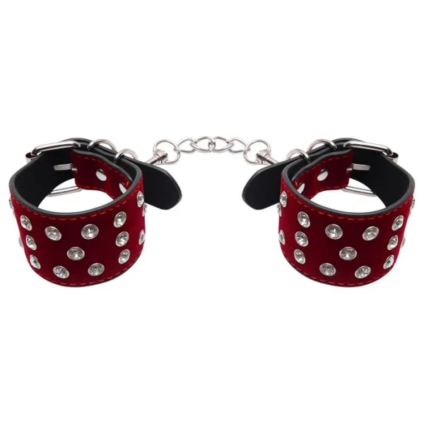 Esposas con strass y cadena