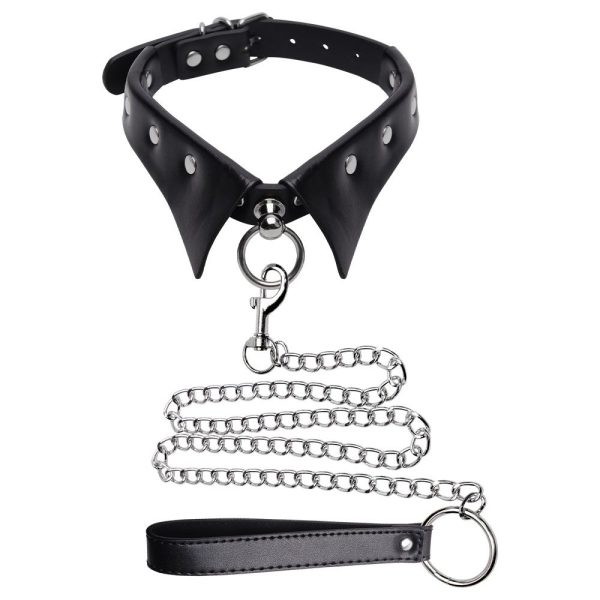 Collar Bondage con Correa