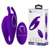Vibrador para parejas, doble estimulación, 12 modos, Usb.