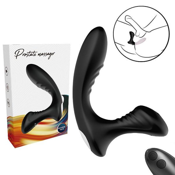 Masajeador de Próstata con Vibración y Control Remoto