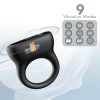 AN108-PRETO-02.jpg Anillo para el pene Recargable USB