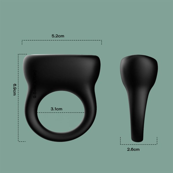 AN108-PRETO-10.jpg Anillo para el pene Recargable USB