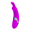 Conejito estimulador de clítoris, 12 funciones, recargable USB.