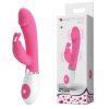 Vibrador Con Conejito, Doble Estimulación. 30 Funciones.