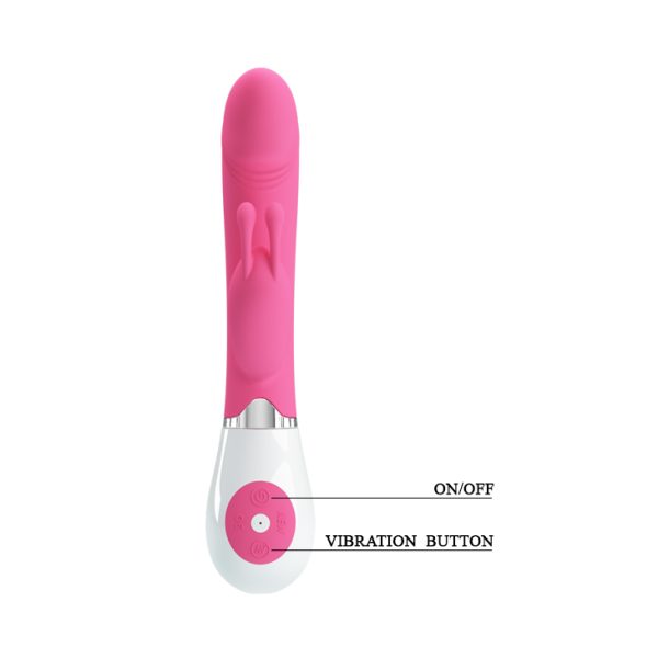 Vibrador Con Conejito, Doble Estimulación. 30 Funciones.