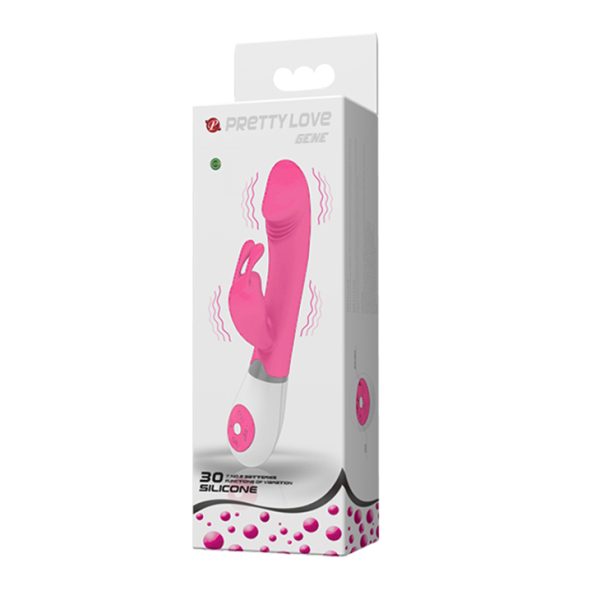 Vibrador Con Conejito, Doble Estimulación. 30 Funciones.