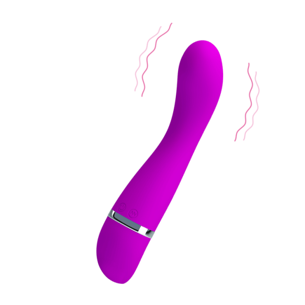 Vibrador Curvo y Flexible, estimula punto G.