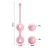 Bolas de Kegel para fortalecimiento de suelo pélvico.