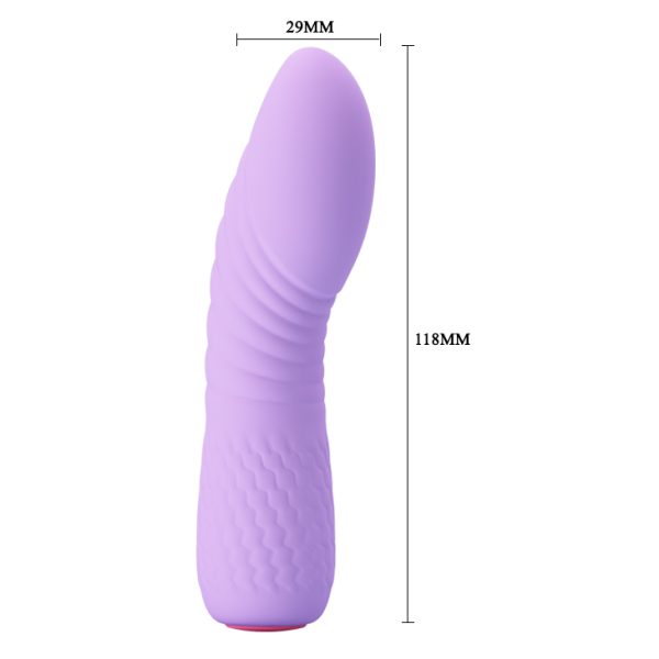 Vibrador Super Potente, 12 Modos, Recargable USB.