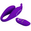 Vibrador para parejas, doble estimulación, 12 modos, Usb.