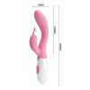 Vibrador Rabbit Texturizado, Punto G y Clítoris. 30 Funciones.