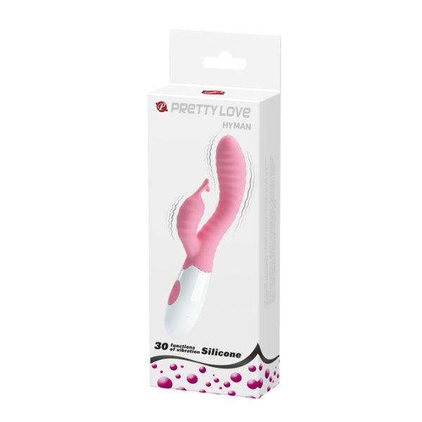 Vibrador Rabbit Texturizado, Punto G y Clítoris. 30 Funciones.