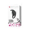 Anillo para pene RABBIT, 7 Funciones, Recargable USB.