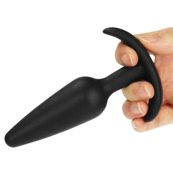 Dilatador Anal, plug de silicona flexible y suave.