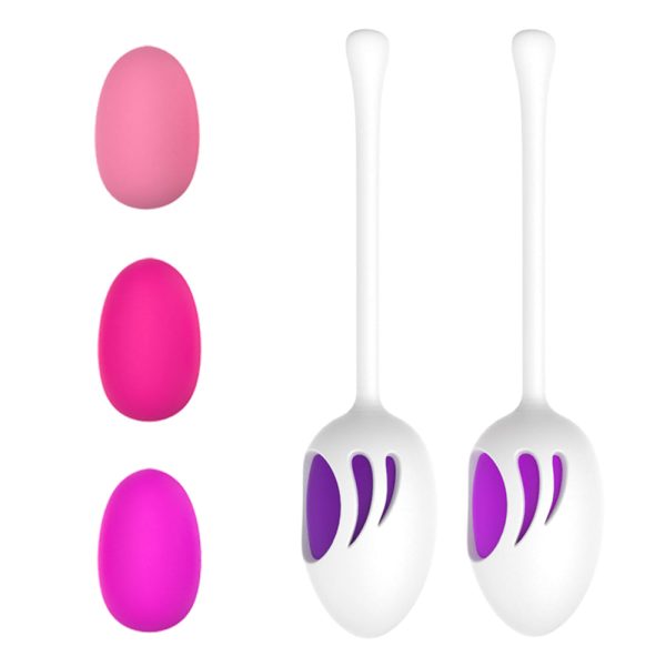 Bolas Kegel kit con 5 pesos y 2 soportes