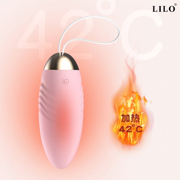 Bala Vibradora Con Control Y Función De Calor. Recargable