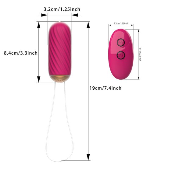 Bala vibratoria con control remoto – IMOON