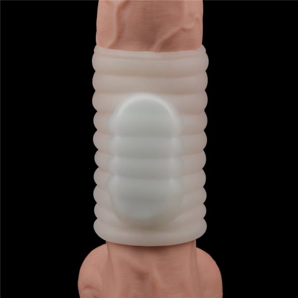 Media funda Peniana Vibrating Spiral Knights Ring