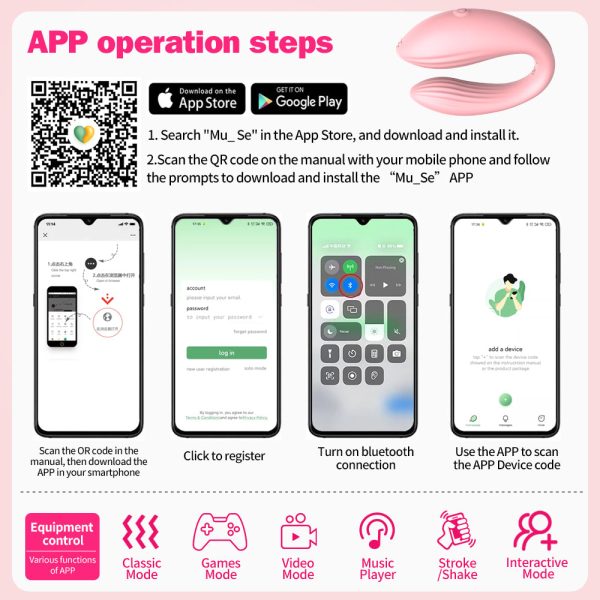 Vibrador para Parejas con App