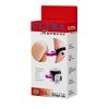 Arnés con vibrador doble estimulación, punto G y clítoris.