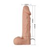 Arnés con dildo 24x5cm, multivelocidades, Strap On.