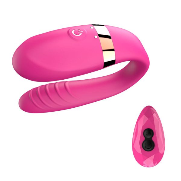 Vibrador para parejas con control remoto