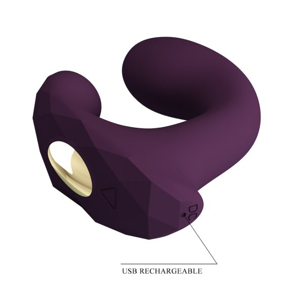 ES068-ROXO-04.jpg Estimulador de Clítoris y Punto G con Control a través de APP