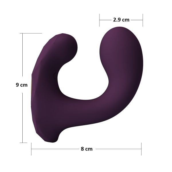 ES068-ROXO-05.jpg Estimulador de Clítoris y Punto G con Control a través de APP