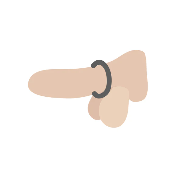 Kit 3 Anillos Pene y Testículos, diferentes tamaños