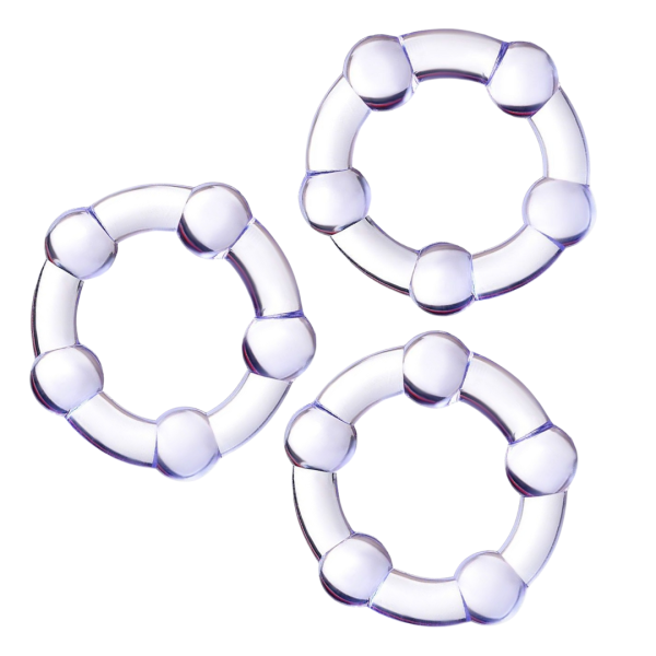 Kit Anillos para el pene Trasparentes