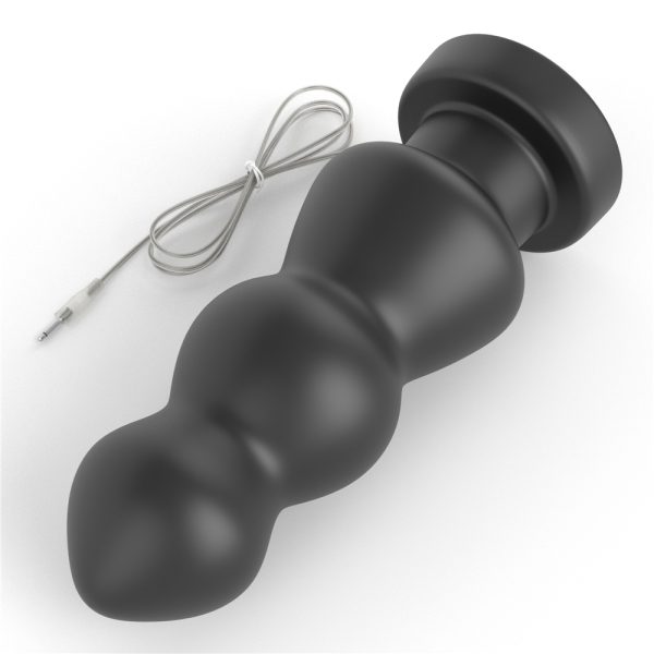 Plug Anal Escalonado con Vibrador y Ventosa 20 X 7cm