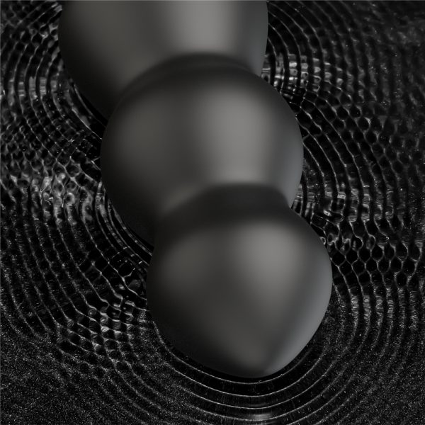 Plug Anal Escalonado con Vibrador y Ventosa 20 X 7cm