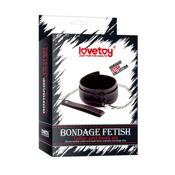 Collar con correa - Bondage Fetish