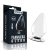 Plug Anal Transparente Flawless Clear 11,5 x 6 cm