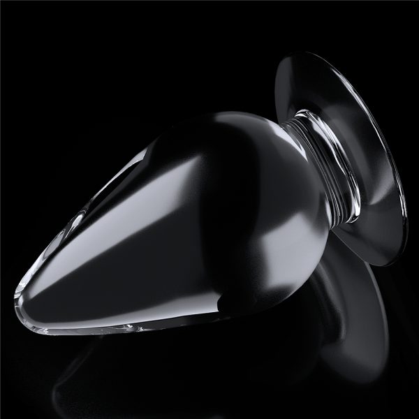 Plug Anal Transparente Flawless Clear 11,5 x 6 cm