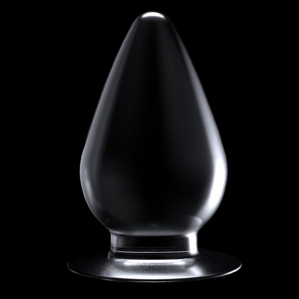 Plug Anal Transparente Flawless Clear 11,5 x 6 cm