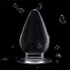Plug Anal Transparente Flawless Clear 11,5 x 6 cm