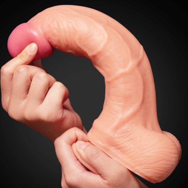 Doble Densidad Realista Silicona 25 cm
