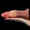 Dildo Plug Doble Densidad NATURE COCK 18x5.5cm