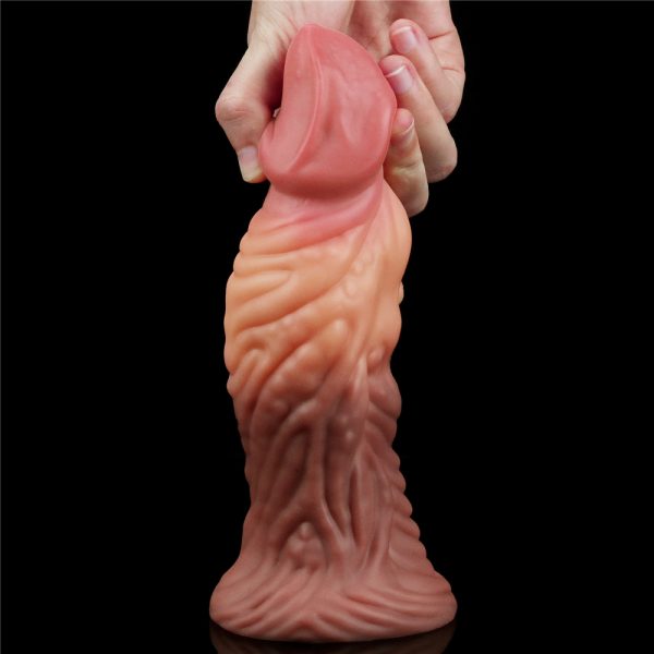 Dildo Plug Doble Densidad NATURE COCK 18x5.5cm