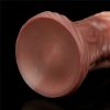 Dildo Plug Doble Densidad NATURE COCK 18x5.5cm