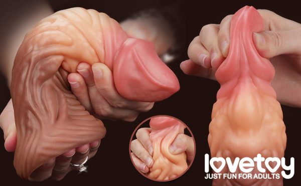 Dildo Plug Doble Densidad NATURE COCK 18x5.5cm