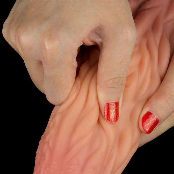 Consolador Nature Cock Doble Densidad Lengüeta 25 x 7,5 cm