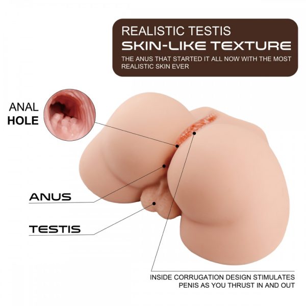 Masturbador cola y testículos, Sexo Anal.