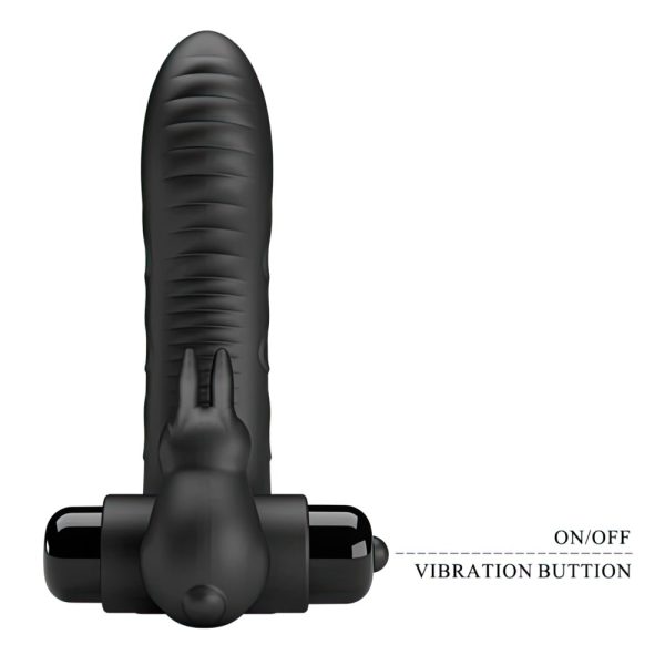 Funda para Dedo con Vibrador Punto G y Clítoris