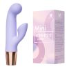 Mini Vibrador "Happy" con estimulador de clítoris Recargable