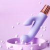 Mini Vibrador "Happy" con estimulador de clítoris Recargable