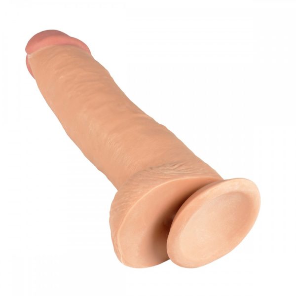 Dildo Macizo con Ventosa 28 X 6,5cm.