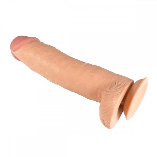Dildo Macizo con Ventosa 28 X 6,5cm.