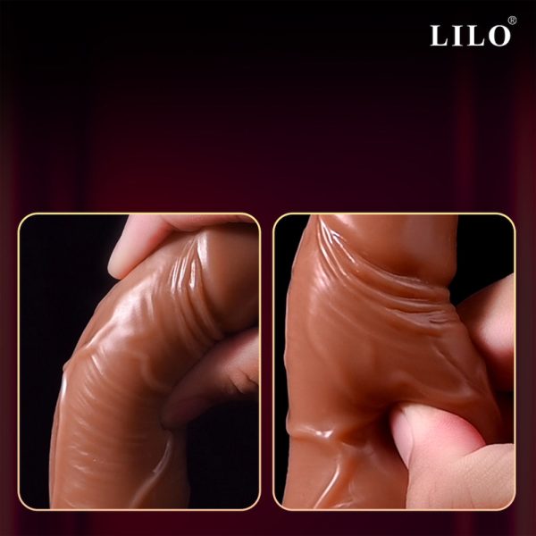 Consolador Vibrador Rotativo con control remoto, recargable USB
